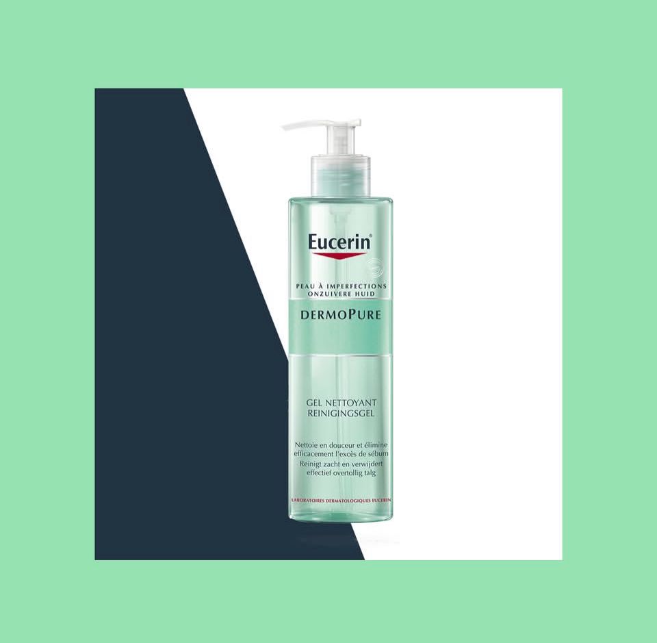 EUCERIN DERMOPURE GEL NETTOYANT PEAUX A IMPERFECTIONS 200ML